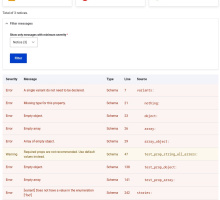 UI Patterns Devel dashboard